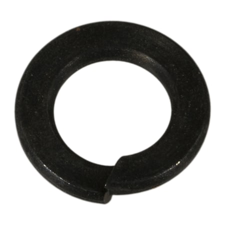 Midwest Fastener Split Lock Washer, For Screw Size #6 Steel, Black Oxide Finish, 30 PK 34246